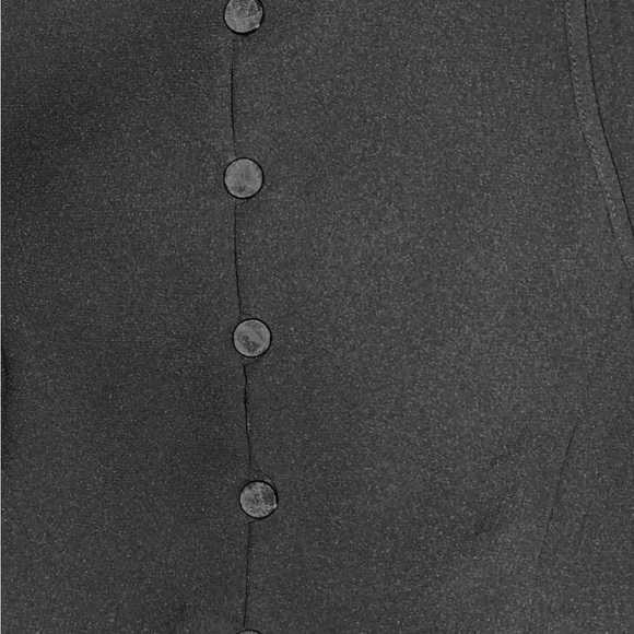 Papell Boutique Black Evening Dress - Picture 2 of 9